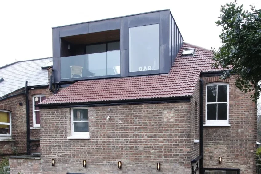 A loft conversion and rear extension